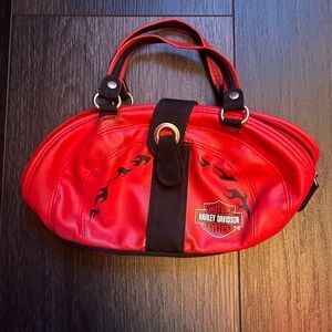 Authentic vintage Harley Davidson mini bag with wallet